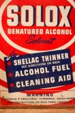 画像2: dp-241106-18 U.S. INDUSTRIAL CHEMICALS CO. / SOLOX DENATURED ALCOHOL CAN