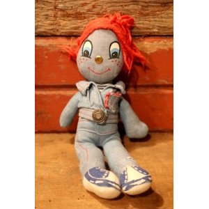 画像: ct-241008-82 LEVI'S / Knickerbocker 1970's Denim Rag Doll Boy