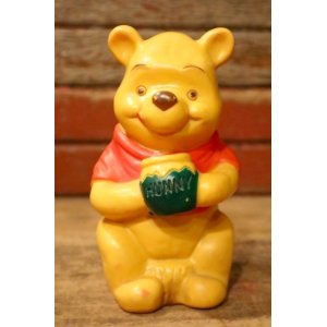 画像: ct-241008-35 Winnie the Pooh / 1960's Plastic Coin Bank