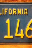 画像3: dp-241106-30 License Plate 1980's CALIFORNIA "KK 1467"