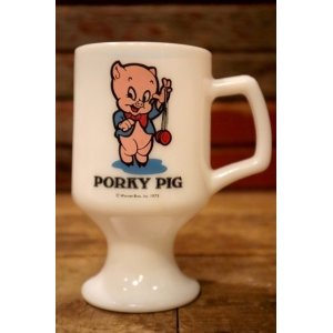 画像: kt-241106-03 Porky Pig / FEDERAL 1970's Footed Mug