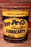 画像1: dp-240101-43 Cen-Pe-Co LUBRICANTS / 1970's-1980's 5 U.S.GALLONS Oil Can