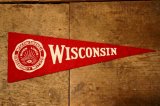 画像: dp-241106-29 UNIVERSITY OF WISCONSIN /  Vintage Mini Pennant