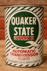 画像: dp-240207-18 QUAKER STATE / DEXRON II AUTOMATIC TRANSMISSION FLUID One U.S. Quart Can