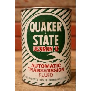 画像: dp-240207-18 QUAKER STATE / DEXRON II AUTOMATIC TRANSMISSION FLUID One U.S. Quart Can