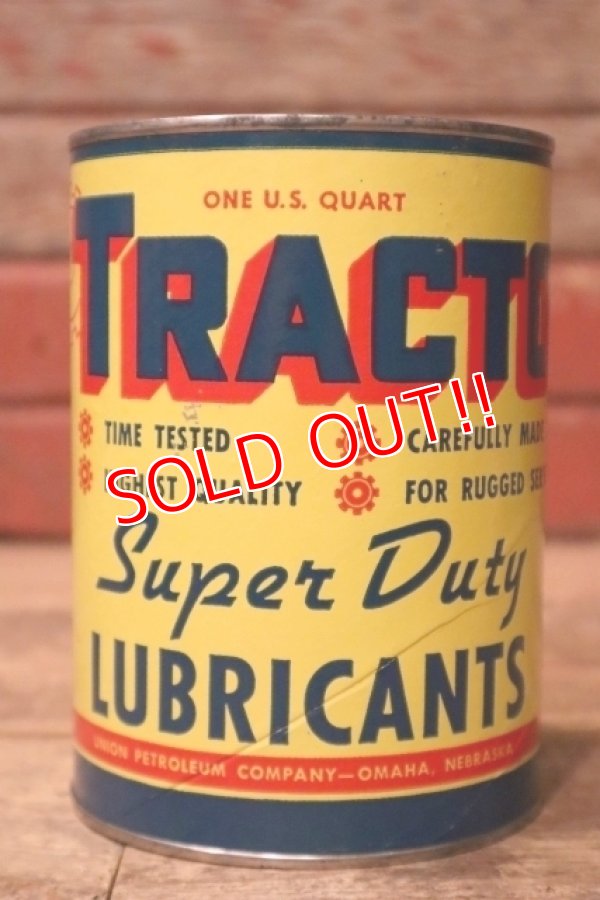 画像1: dp-240508-59 TRACTO Super Duty LUBRICANTS One U.S. Quart Can