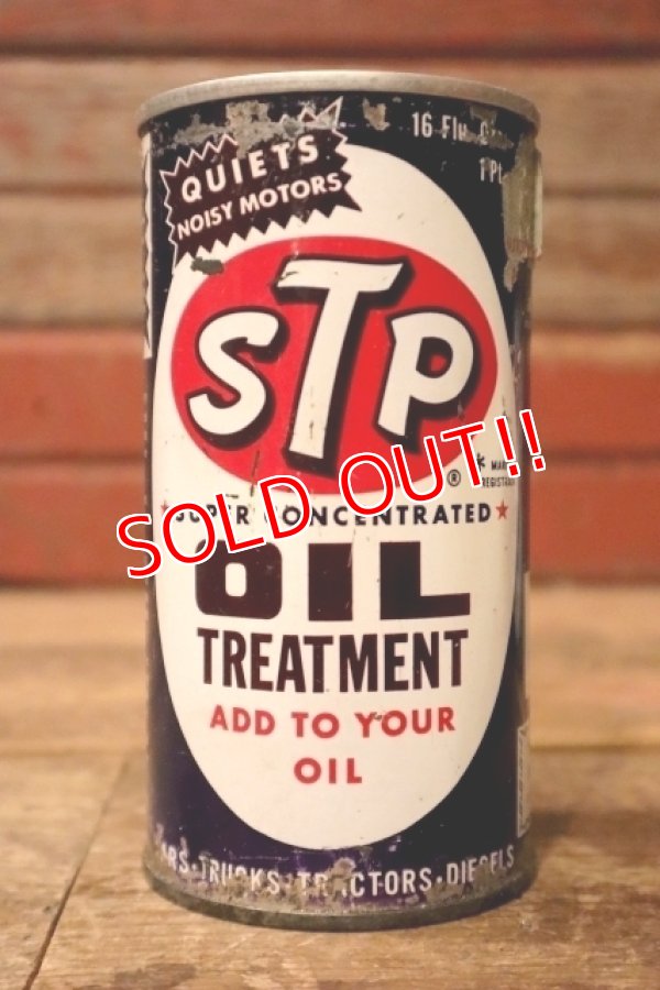 画像1: dp-240207-20 STP / 1960's OIL TREATMENT 16 FL.OZ. CAN