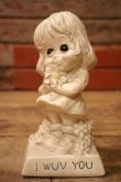 画像1: ct-220901-15 WALLACE BERRIE & Co 1973 Message Doll "I WUB YOU"