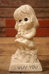 画像: ct-220901-15 WALLACE BERRIE & Co 1973 Message Doll "I WUB YOU"