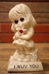 画像: ct-220901-15 WALLACE BERRIE & Co 1973 Message Doll "I WUB YOU"