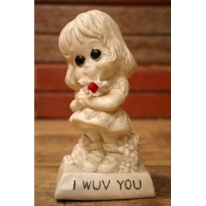 画像: ct-220901-15 WALLACE BERRIE & Co 1973 Message Doll "I WUB YOU"