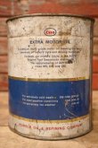 画像4: dp-241225-05 HUMBLE OIL & REFINING COMPANY / Esso EXTRA MOTOR OIL 1960's 4 U.S. Quarts Can