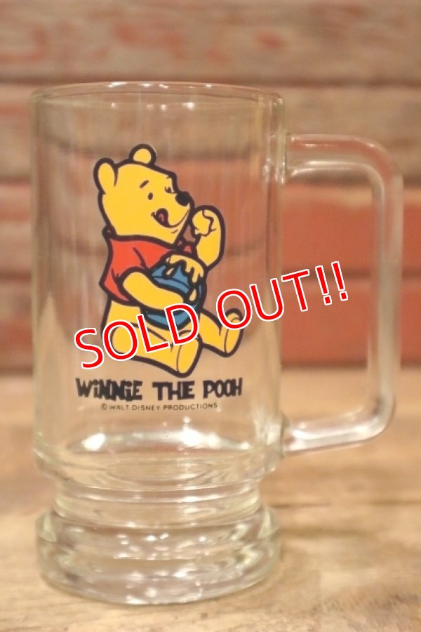 画像1: gs-210301-01 Winnie the Pooh / 1970's Beer Mug