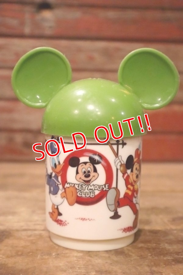 画像1: ct-241225-20 Walt Disney World ・ Mickey Mouse Club / Deka 1970's Plastic Mug