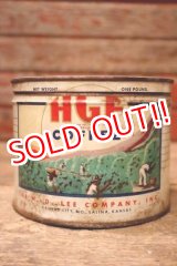 画像: dp-241225-03 H. D. LEE COMPANY / HGF Brand Coffee 1940's Tin Can