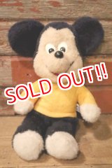 画像: ct-241225-13 Mickey Mouse / Knickerbocker 1970's Plush Doll