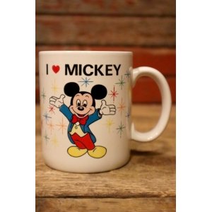 画像: ct-241225-19 I LOVE MICKEY / 1980's〜 Ceramic Mug