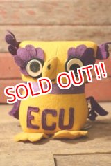 画像: ct-250107-11 Collegiate 1950's College Mascot Doll "ECU" Oogie Owl