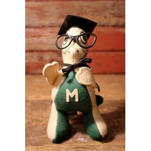 画像: ct-250107-11 Collegiate 1950's College Mascot Doll "M" Bird Brain