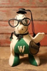 画像: ct-250107-11 Collegiate 1950's College Mascot Doll "W" Bird Brain