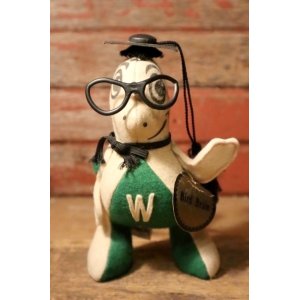 画像: ct-250107-11 Collegiate 1950's College Mascot Doll "W" Bird Brain