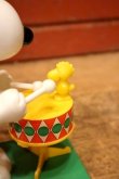 画像5: ct-240605-26 Snoopy / AVIVA 1970's Wind-Up Action Toy "Drummer" ※帽子パーツ違い