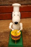 画像3: ct-240605-26 Snoopy / AVIVA 1970's Wind-Up Action Toy "Drummer" ※帽子パーツ違い