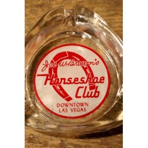 画像: dp-241230-04 Joe W. Brown's Horseshoe Club / Vintage Ashtray