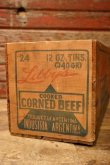 画像8: dp-241106-02 Libby McNeill & Libby Corned Beef 1950's Wood Box