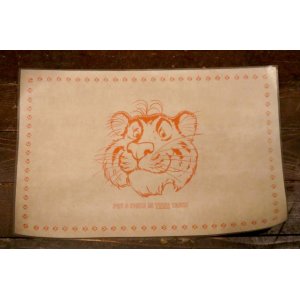 画像: ct-241225-07 Exxon Esso Tiger 1960's-1970's Placemat (B)