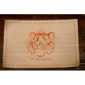 画像: ct-241225-07 Exxon Esso Tiger 1960's-1970's Placemat (C)