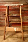 画像7: dp-241106-01 Vintage Wood Step Ladder