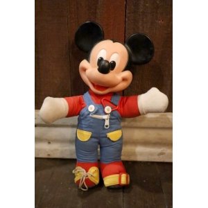 画像: ct-241225-15 【JUNK】Mickey Mouse / MATTEL 1989 LEARN-TO-DRESS Plush Doll