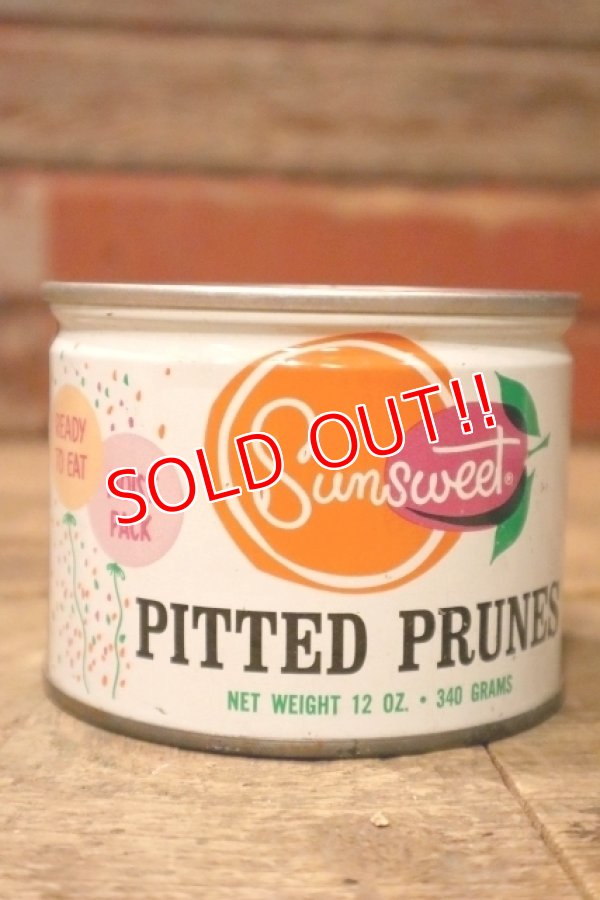 画像1: dp-241106-51 Sunsweet PITTED PRUNES / Vintage Tin Can