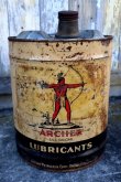 画像1: dp-241230-09 ARCHER PETROLEUM CORP / 1940's-1950's LUBRICANTS 5 U.S. GALLONS CAN