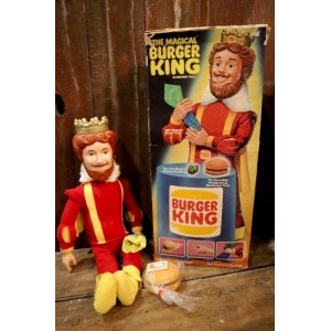 画像: ct-241230-11 BURGER KING / Knickerbocker 1980's The Magical Burger King Doll