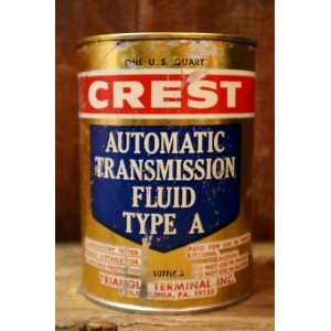 画像: dp-230901-120 CREST/ AUTOMATIC TRANSMISSION FLUID TYPE A U.S. Quart Motor Oil Can