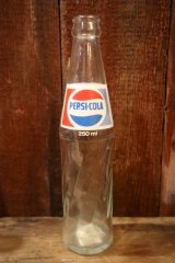 画像: dk-080 PEPSI COLA / 1980's Singapore 250 ml Bottle