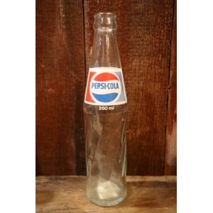 画像: dk-080 PEPSI COLA / 1980's Singapore 250 ml Bottle