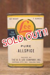 画像: dp-250205-77 THE H.D. LEE COMPANY PURE ALLSPICE CAN