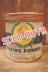 画像: dp-250205-77 THE H.D. LEE MERCANTILE CO. BAKING POWDER CAN