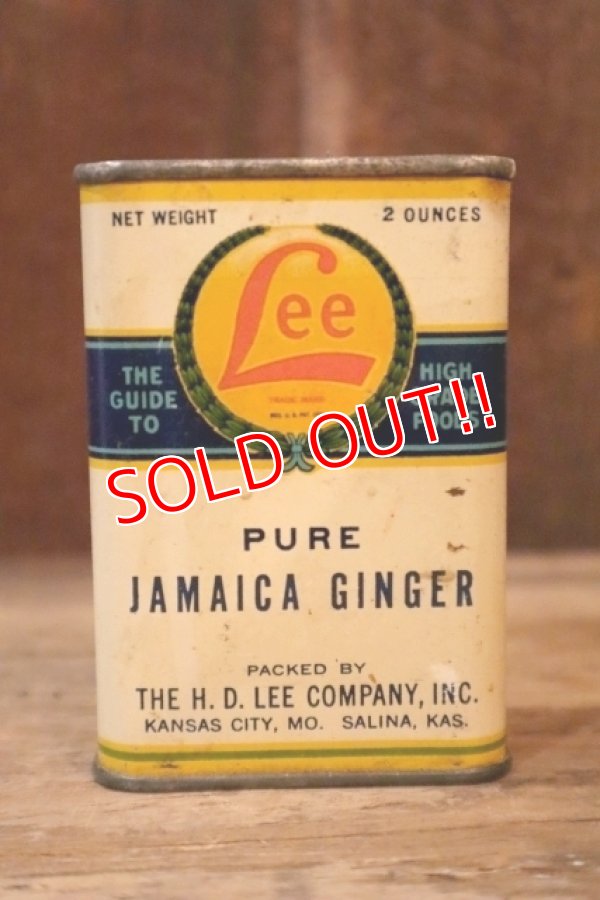 画像1: dp-250205-77 THE H.D. LEE COMPANY PURE JAMAICA GINGER CAN