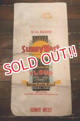 画像: dp-250205-77 THE H.D. LEE FLOUR MILLS "SUNNY WEST" FLOUR SACK