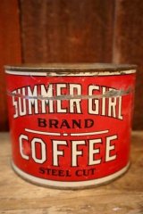 画像: dp-250205-77 THE H.D. LEE MERCANTILE CO. SUMMER GIRL BRAND COFFEE CAN