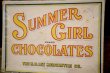 画像2: dp-250205-77 THE H.D. LEE COMPANY SUMMER GIRL BRAND CHOCOLATES BOX