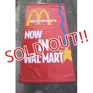 画像: dp-250205-19 McDonald's WALMART 1993 Banner