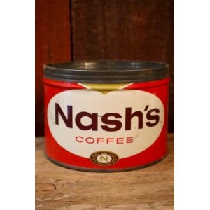 画像: dp-250205-78 Nash's COFFEE / 1950's Tin Can