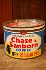 画像: dp-250205-78 Chase & Sanborn COFFEE / 1950's Tin Can