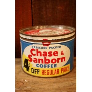 画像: dp-250205-78 Chase & Sanborn COFFEE / 1950's Tin Can