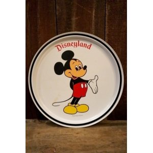 画像: ct-250205-15 Mickey Mouse / Disneyland 1970's Tin Serving Tray